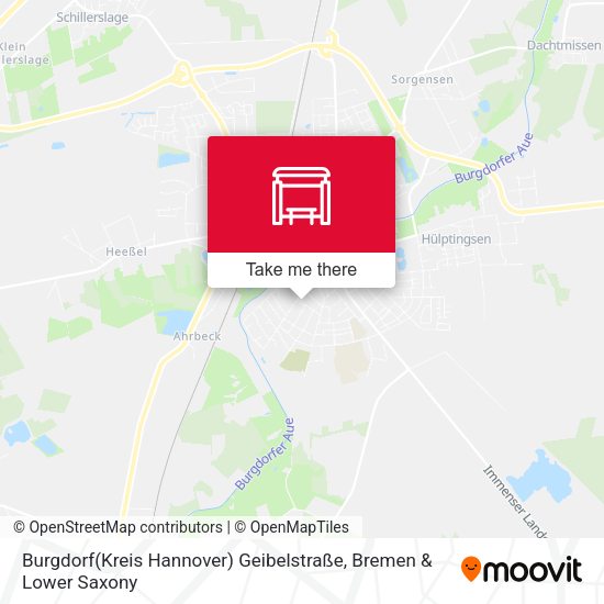 Burgdorf(Kreis Hannover) Geibelstraße map