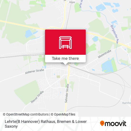 Lehrte(B Hannover) Rathaus map