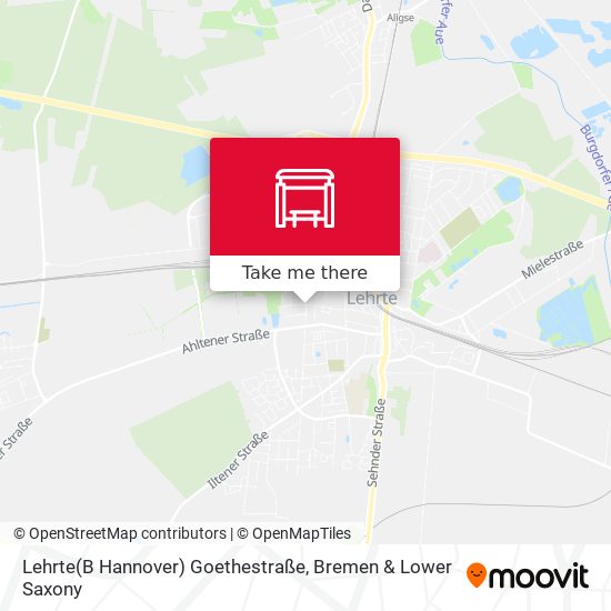 Lehrte(B Hannover) Goethestraße map