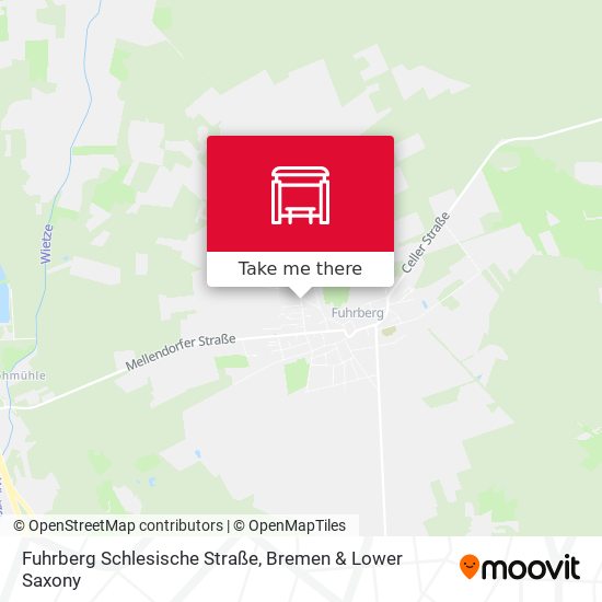 Fuhrberg Schlesische Straße map
