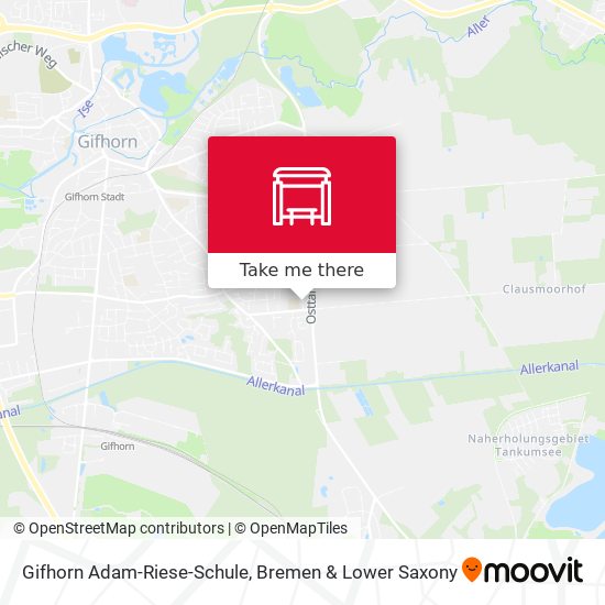 Gifhorn Adam-Riese-Schule map