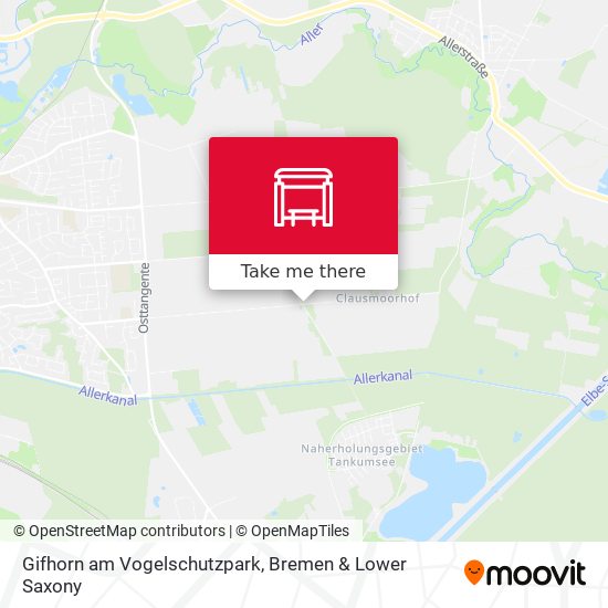 Gifhorn am Vogelschutzpark map