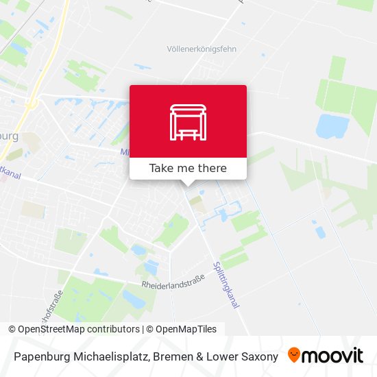 Papenburg Michaelisplatz map