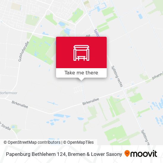 Papenburg Bethlehem 124 map