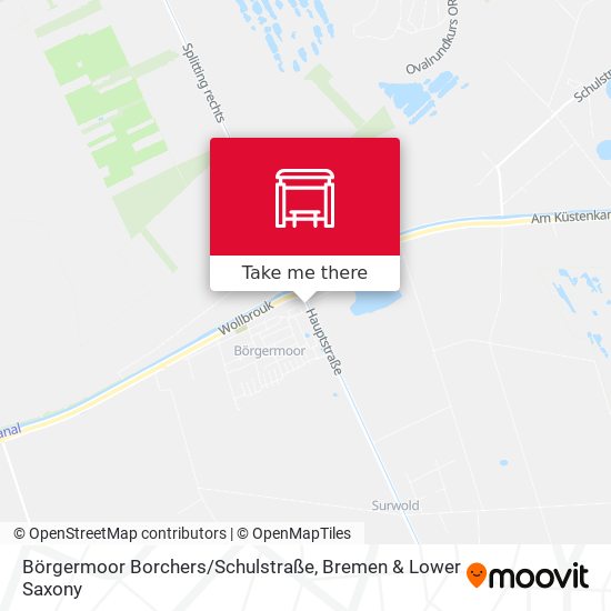 Börgermoor Borchers / Schulstraße map