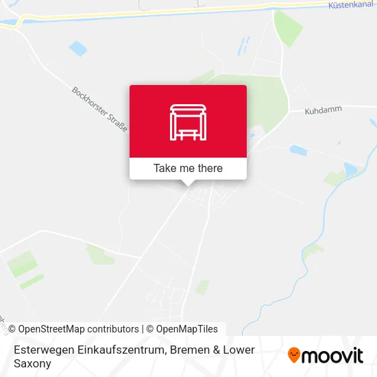 Карта Esterwegen Einkaufszentrum