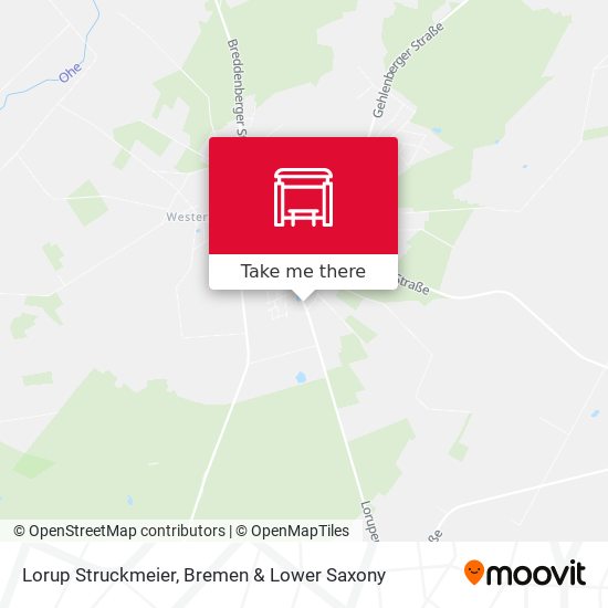 Lorup Struckmeier map