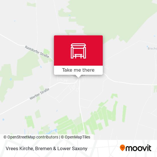 Vrees Kirche map