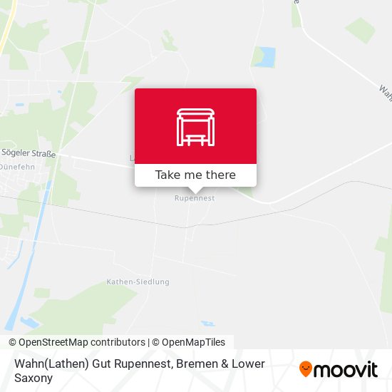 Wahn(Lathen) Gut Rupennest map