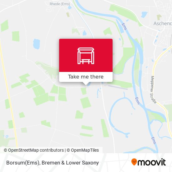 Borsum(Ems) map