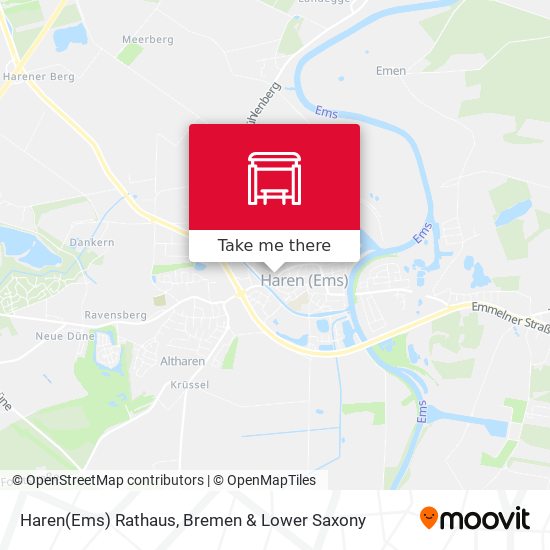 Haren(Ems) Rathaus map