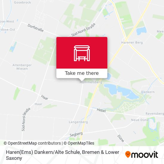 Haren(Ems) Dankern/Alte Schule map