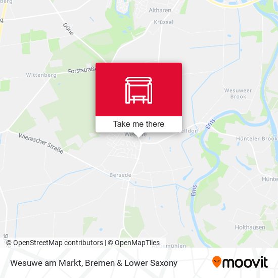 Wesuwe am Markt map