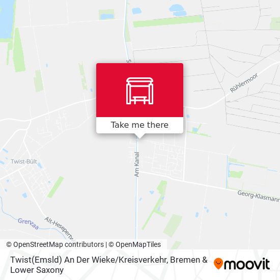 Twist(Emsld) An Der Wieke / Kreisverkehr map