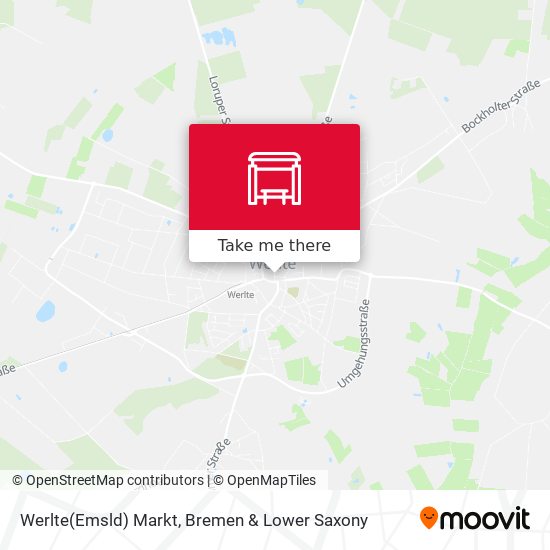 Werlte(Emsld) Markt map