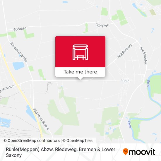 Rühle(Meppen) Abzw. Riedeweg map