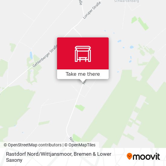 Rastdorf Nord/Wittjansmoor map