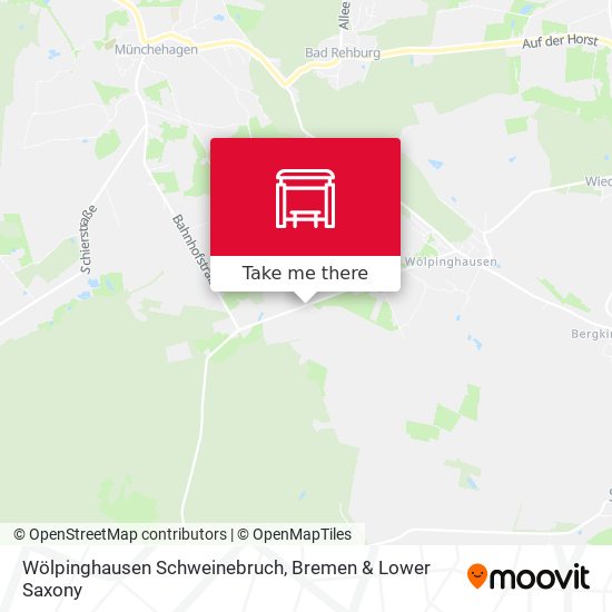 Wölpinghausen Schweinebruch map