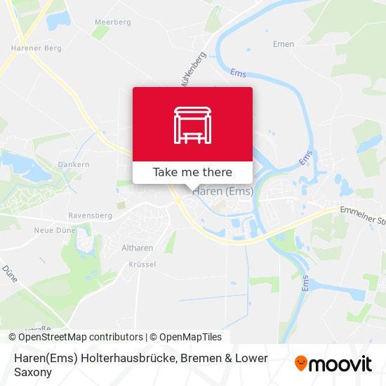 Haren(Ems) Holterhausbrücke map