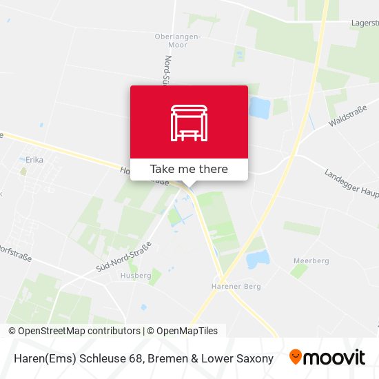 Haren(Ems) Schleuse 68 map