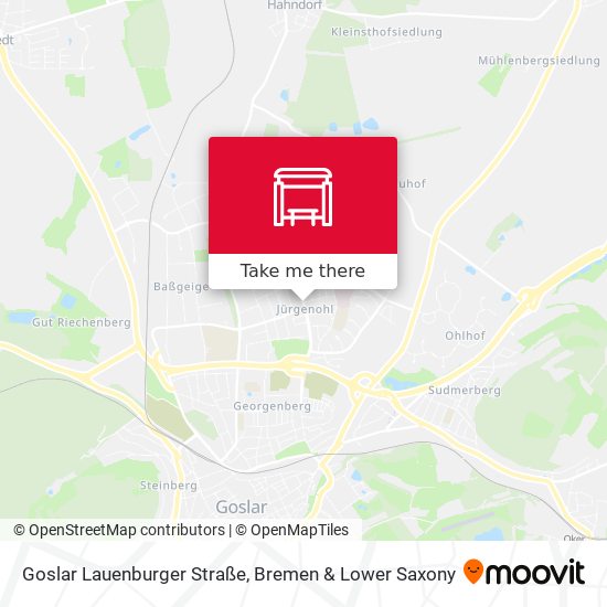 Goslar Lauenburger Straße map