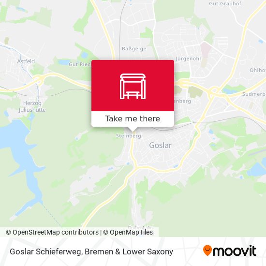 Goslar Schieferweg map