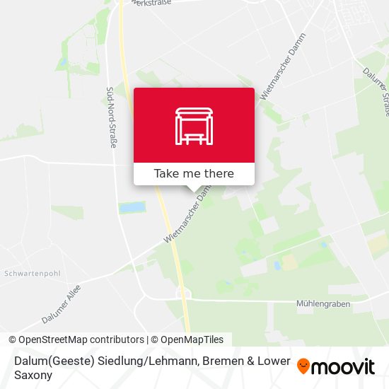 Dalum(Geeste) Siedlung/Lehmann map