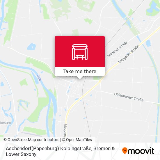 Aschendorf(Papenburg) Kolpingstraße map