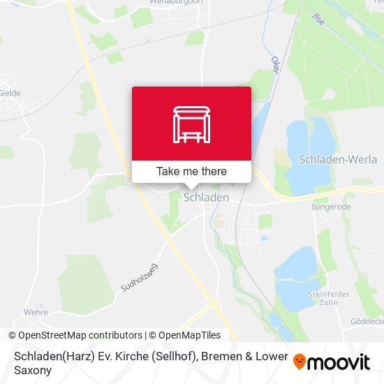 Schladen(Harz) Ev. Kirche (Sellhof) map