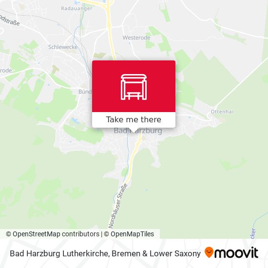 Bad Harzburg Lutherkirche map