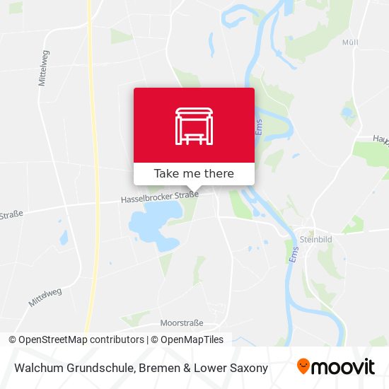 Walchum Grundschule map