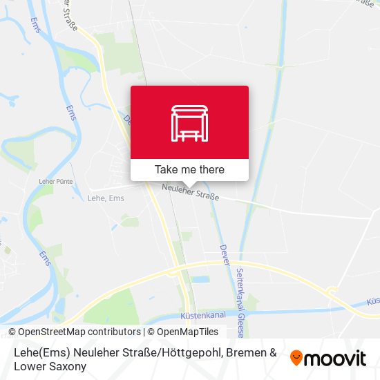 Lehe(Ems) Neuleher Straße / Höttgepohl map