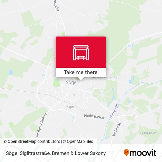 Sögel Sigiltrastraße map