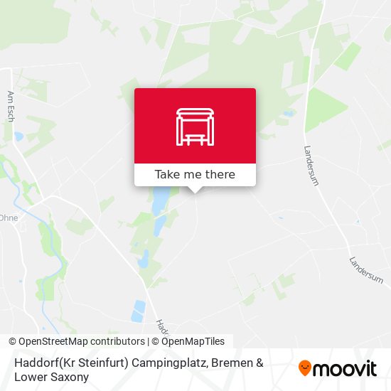 Haddorf(Kr Steinfurt) Campingplatz map