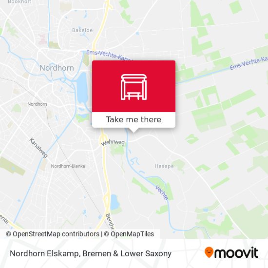 Nordhorn Elskamp map