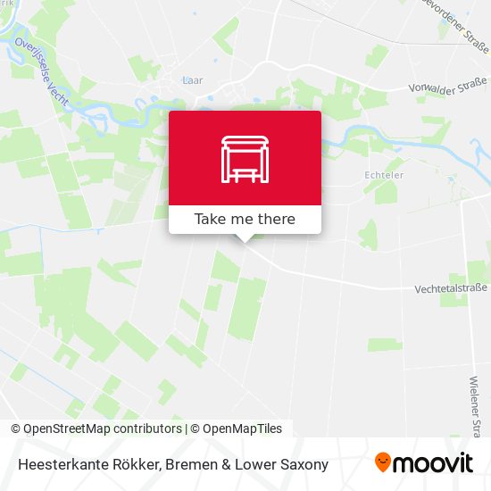 Heesterkante Rökker map