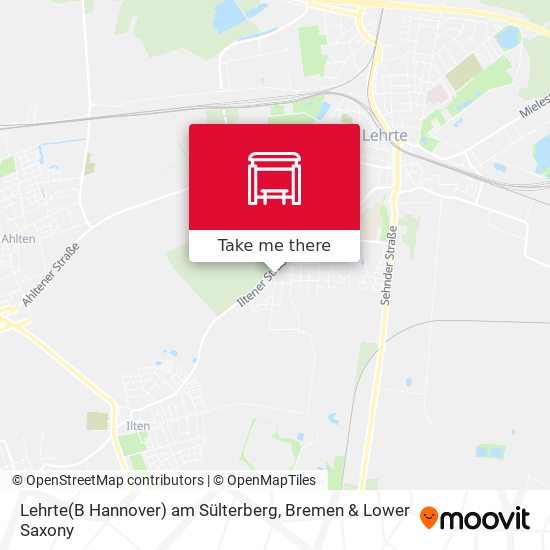 Lehrte(B Hannover) am Sülterberg map