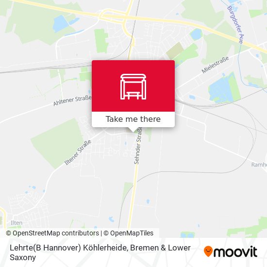 Lehrte(B Hannover) Köhlerheide map
