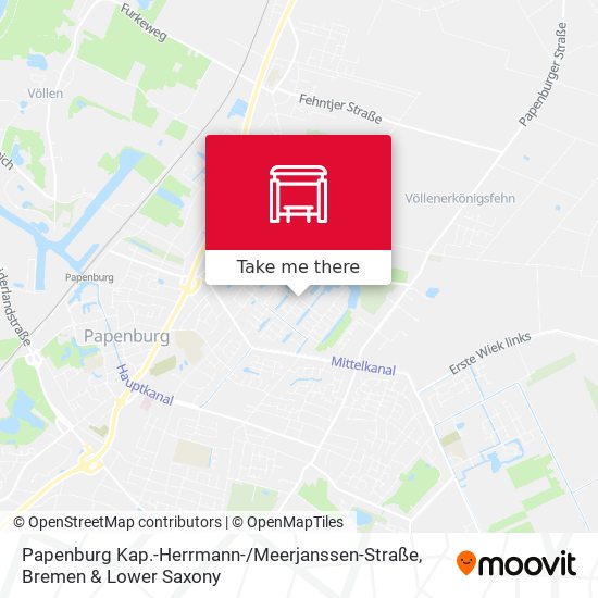 Papenburg Kap.-Herrmann- / Meerjanssen-Straße map