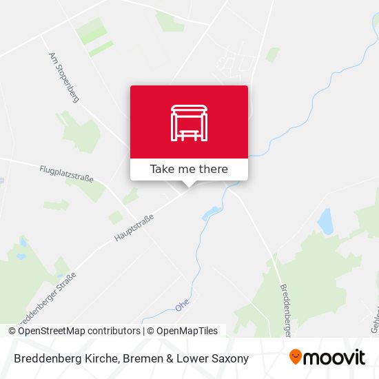 Breddenberg Kirche map