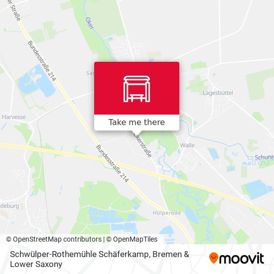 Schwülper-Rothemühle Schäferkamp map