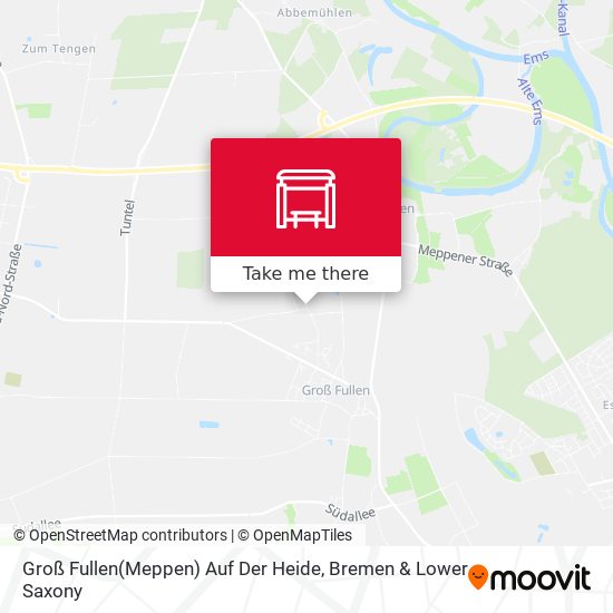 Groß Fullen(Meppen) Auf Der Heide map