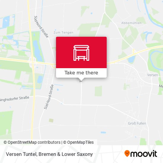 Versen Tuntel map