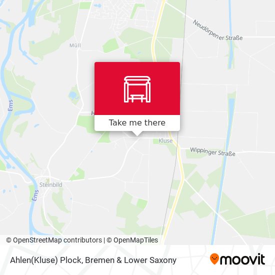 Ahlen(Kluse) Plock map