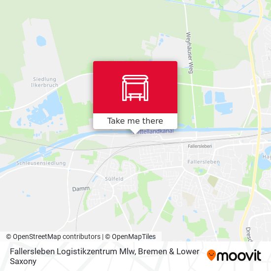 Fallersleben Logistikzentrum Mlw map