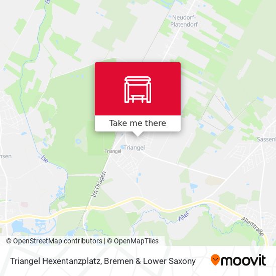 Triangel Hexentanzplatz map