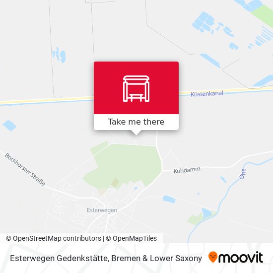 Esterwegen Gedenkstätte map