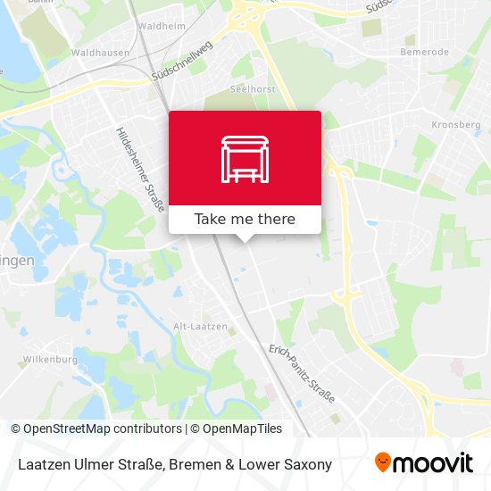 Laatzen Ulmer Straße map