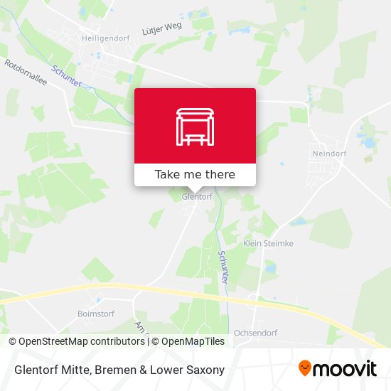 Glentorf Mitte map