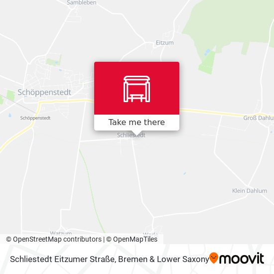 Schliestedt Eitzumer Straße map